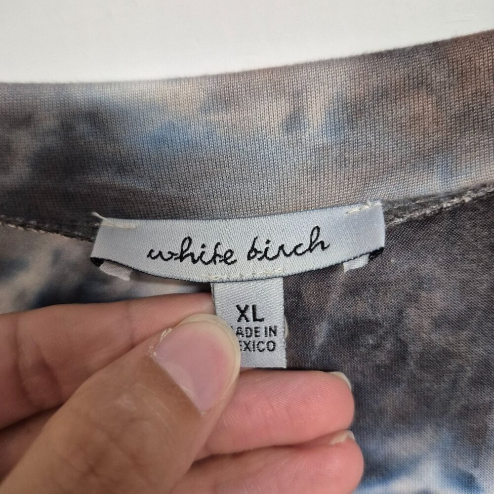 Tie-Dye Long Sleeve Tunic Top XL - Picture 3 of 7